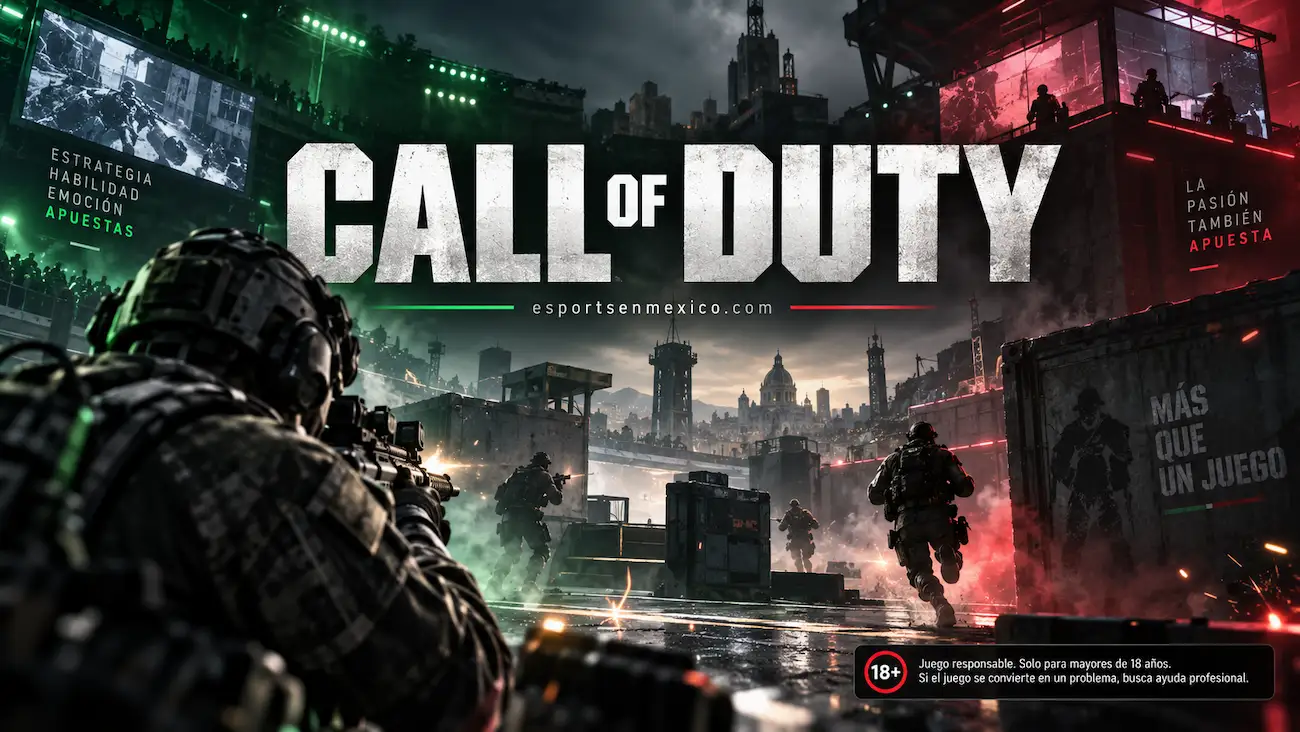 Apuestas de Call of Duty en México: mercados, cuotas y torneos de la CDL